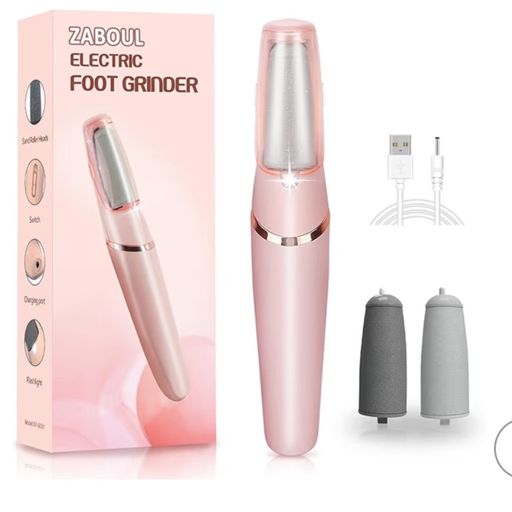 🍀5 for $25🍀Electric Pedi Callous RemoverFoot Grinder with Rechargeable UBS Cable